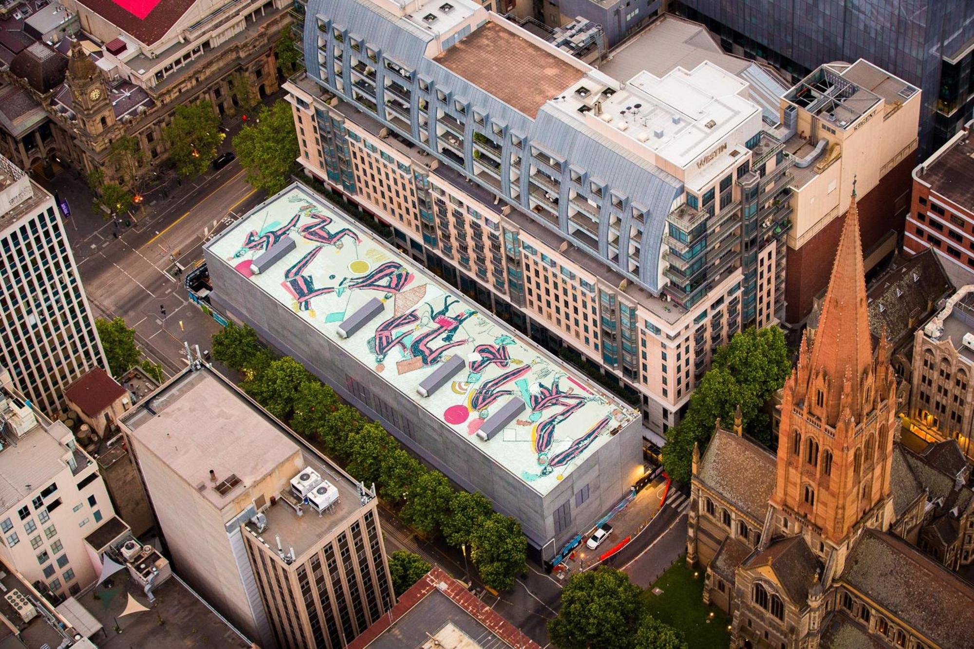 The Westin Melbourne Ξενοδοχείο Εξωτερικό φωτογραφία The rooftop of the Melbourne Museum